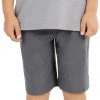 TravisMathew Boys' J Sand Harbor Golf Shorts Heather Dark Grey -Golf Apparel Shop unnamed file 5080