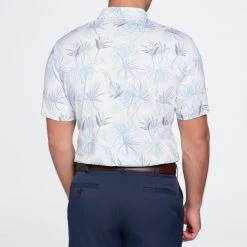 Walter Hagen Men's Perfect 11 Paradise Print Golf Polo Paradise Monument Grey 10 Walter Hagen Men's Perfect 11 Paradise Print Golf Polo Paradise Monument Grey -Golf Apparel Shop unnamed file 5110