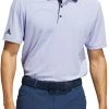 Adidas Men's Two-Color Club Stripe Golf Polo Violet Tone/crew Navy -Golf Apparel Shop unnamed file 5129