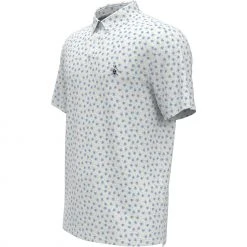 Original Penguin Men's Octopus Print Golf Polo Bright White -Golf Apparel Shop unnamed file 5143