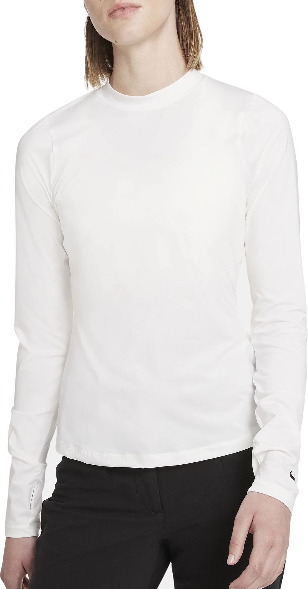 Nike Women's Dri-FIT UV Victory Long Sleeve Golf Shirt Black 3 Nike Women's Dri-FIT UV Victory Long Sleeve Golf Shirt Black