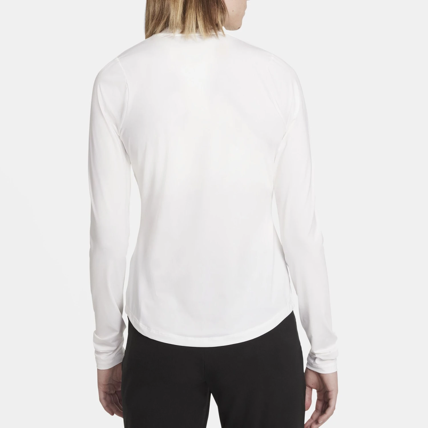 Nike Women's Dri-FIT UV Victory Long Sleeve Golf Shirt Black 5 Nike Women's Dri-FIT UV Victory Long Sleeve Golf Shirt Black - Image 3