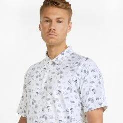 PUMA Men's Volition Block Party Golf Polo Ski Patrol/quiet Shade -Golf Apparel Shop unnamed file 5164