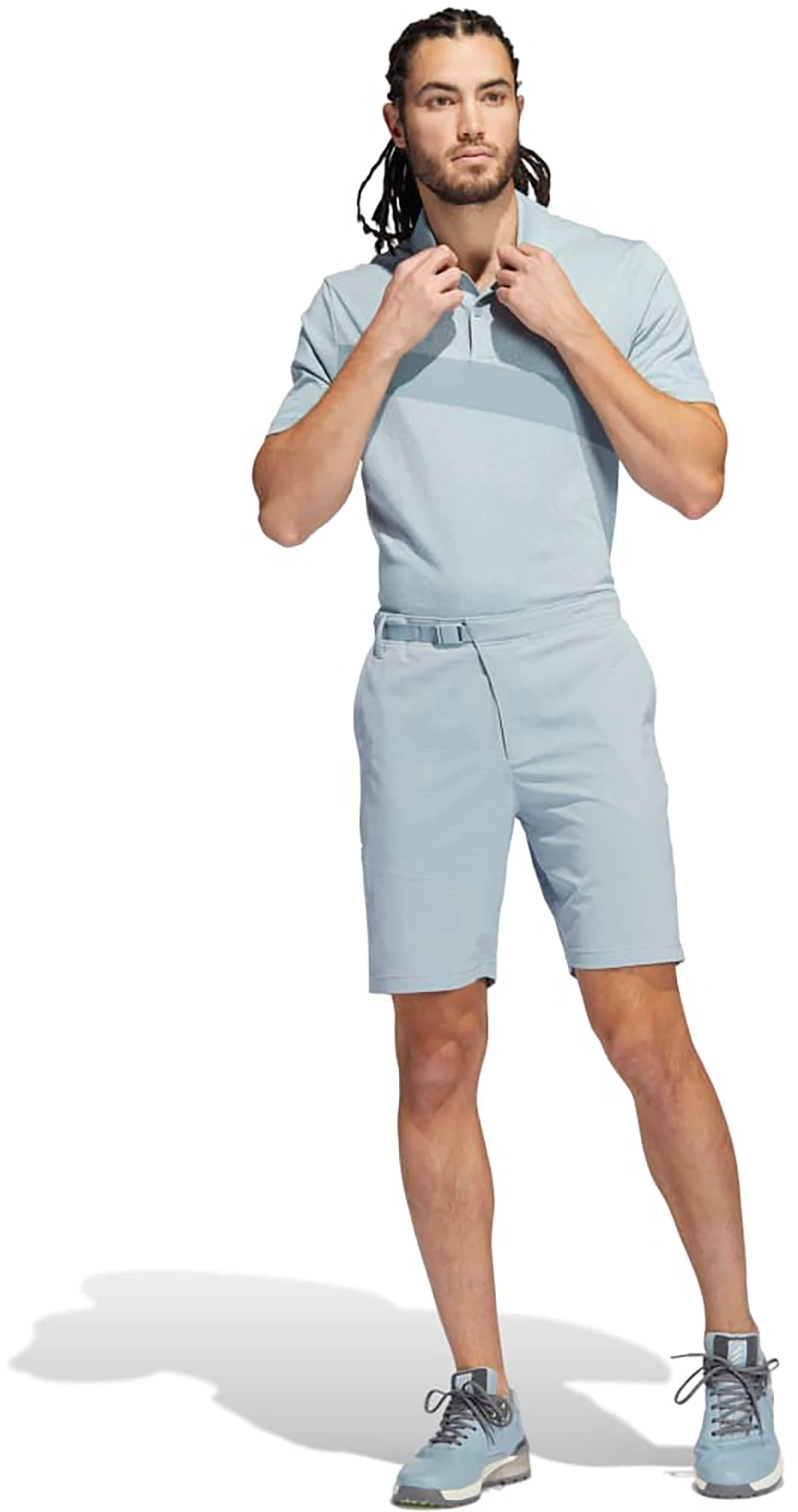 Adidas Men's Adicross Golf Polo Magic Grey 4 Adidas Men's Adicross Golf Polo Magic Grey - Image 2