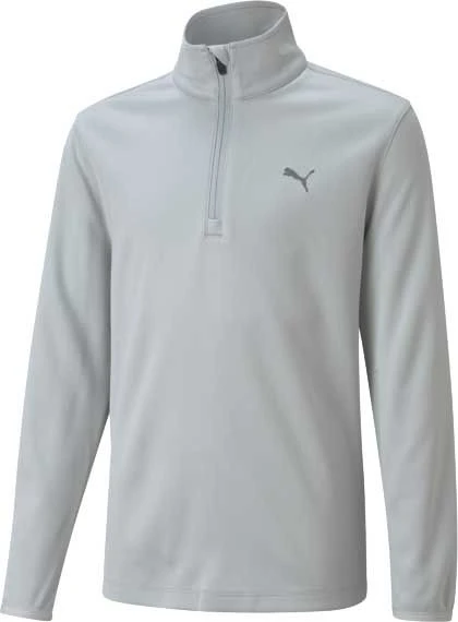 PUMA Boys' Golf 1/4 Zip Puma Black 3 PUMA Boys' Golf 1/4 Zip Puma Black