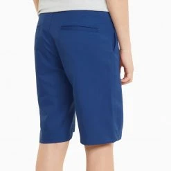 PUMA Boys' Stretch Golf Shorts Bright Cobalt -Golf Apparel Shop unnamed file 523