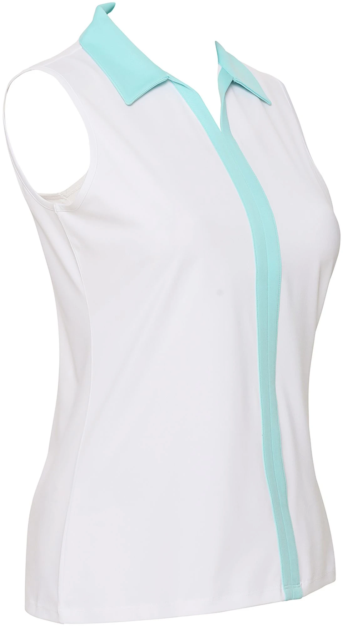 Sport Haley Women's Lyria Sleeveless Golf Polo White 4 Sport Haley Women's Lyria Sleeveless Golf Polo White - Image 2