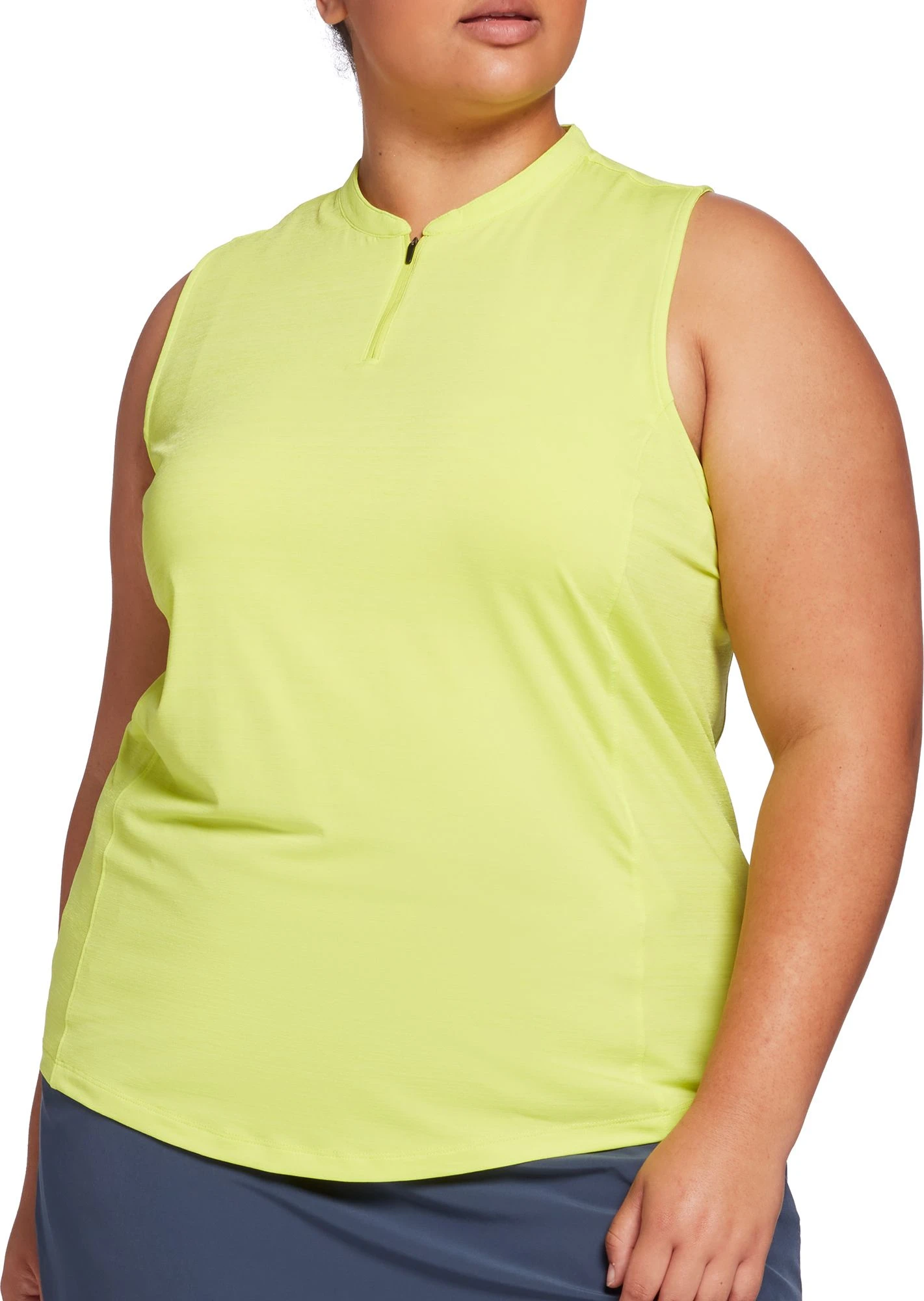 Slazenger Women's Core Textured Blade Sleeveless Golf Polo Light Grey 6 Slazenger Women's Core Textured Blade Sleeveless Golf Polo Light Grey - Image 4