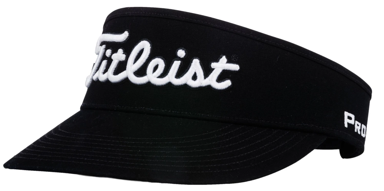 Titleist Men's 2020 Tour Golf Visor White/black 3 Titleist Men's 2020 Tour Golf Visor White/black