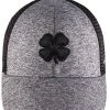 Black Clover Men's Lucky Heather Mesh Golf Hat Black/grey 2 Black Clover Men's Lucky Heather Mesh Golf Hat Black/grey -Golf Apparel Shop unnamed file 5384