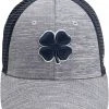 Black Clover Men's Perfect Luck 6 Fitted Golf Hat Grey 2 Black Clover Men's Perfect Luck 6 Fitted Golf Hat Grey -Golf Apparel Shop unnamed file 5454