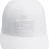 Black Clover Men's Clover Nation 15 Snapback Golf Hat White -Golf Apparel Shop unnamed file 5466
