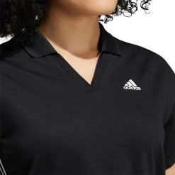 Adidas Women's 3-Stripes Primegreen Golf Polo Black 10 Adidas Women's 3-Stripes Primegreen Golf Polo Black -Golf Apparel Shop unnamed file 5508