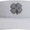 Black Clover Men's Premier Visor 11 Golf Visor Silver -Golf Apparel Shop unnamed file 5578