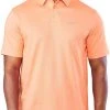 Black Clover Men's Supreme Golf Polo Red Peach -Golf Apparel Shop unnamed file 5627