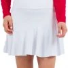 IBKUL Women's Flounce Golf Skort White 1 IBKUL Women's Flounce Golf Skort White -Golf Apparel Shop unnamed file 5635