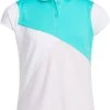 Adidas Girls'HEAT.RDY Golf Polo Black