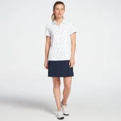 Lady Hagen Women's USA Mini Star Golf Polo Mini Star White 7 Lady Hagen Women's USA Mini Star Golf Polo Mini Star White -Golf Apparel Shop unnamed file 5827