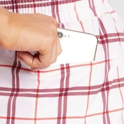 Lady Hagen 16" Woven Golf Skort For Women Clubhouse Plaid Pink 11 Lady Hagen 16" Woven Golf Skort For Women Clubhouse Plaid Pink -Golf Apparel Shop unnamed file 586