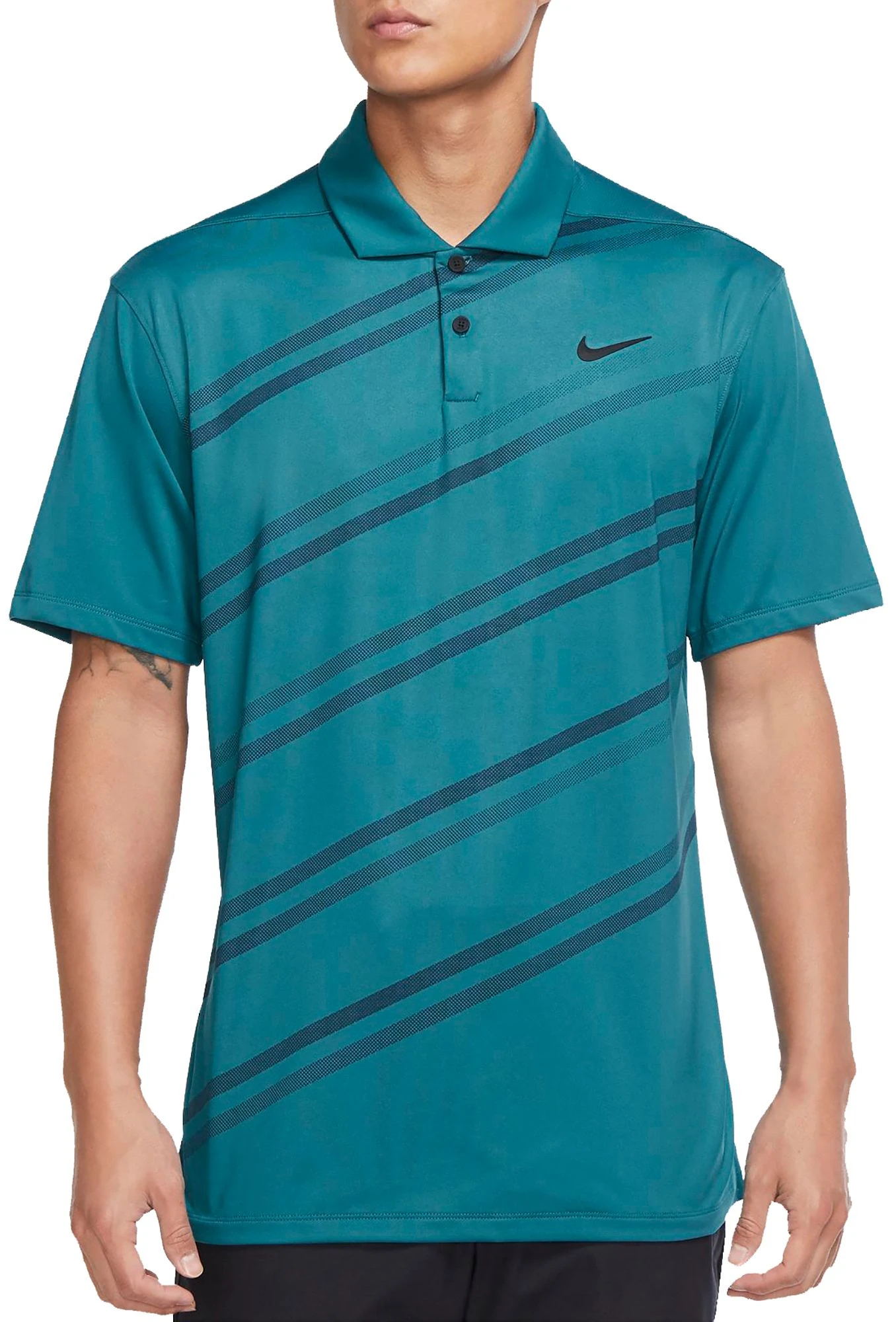 Nike Men's 2022 Dri-FIT Vapor Printed Golf Polo Dk Smoke Grey 3 Nike Men's 2022 Dri-FIT Vapor Printed Golf Polo Dk Smoke Grey