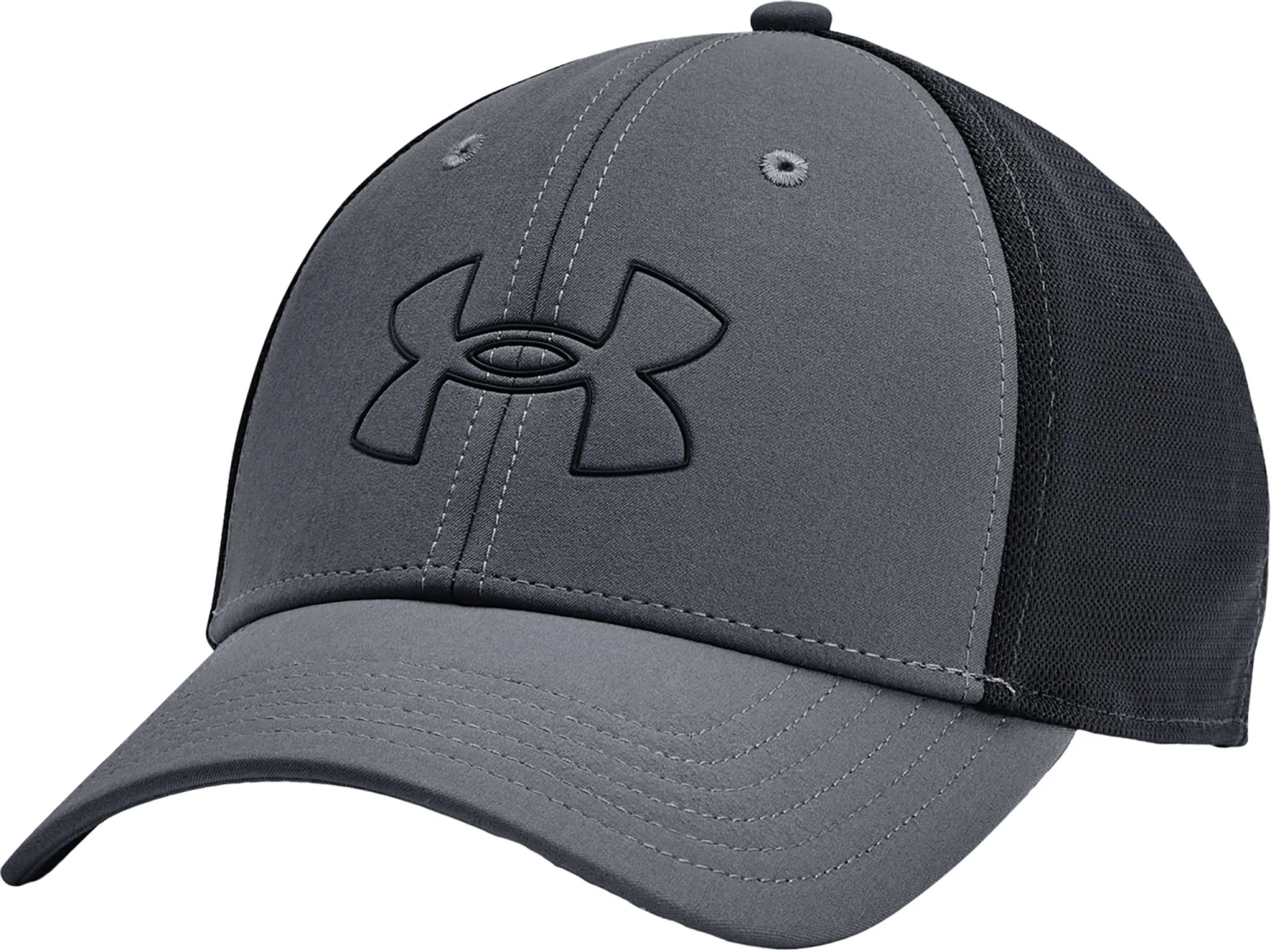 Under Armour Men's Iso-Chill Driver Mesh Adjustable Golf Cap Black 3 Under Armour Men's Iso-Chill Driver Mesh Adjustable Golf Cap Black