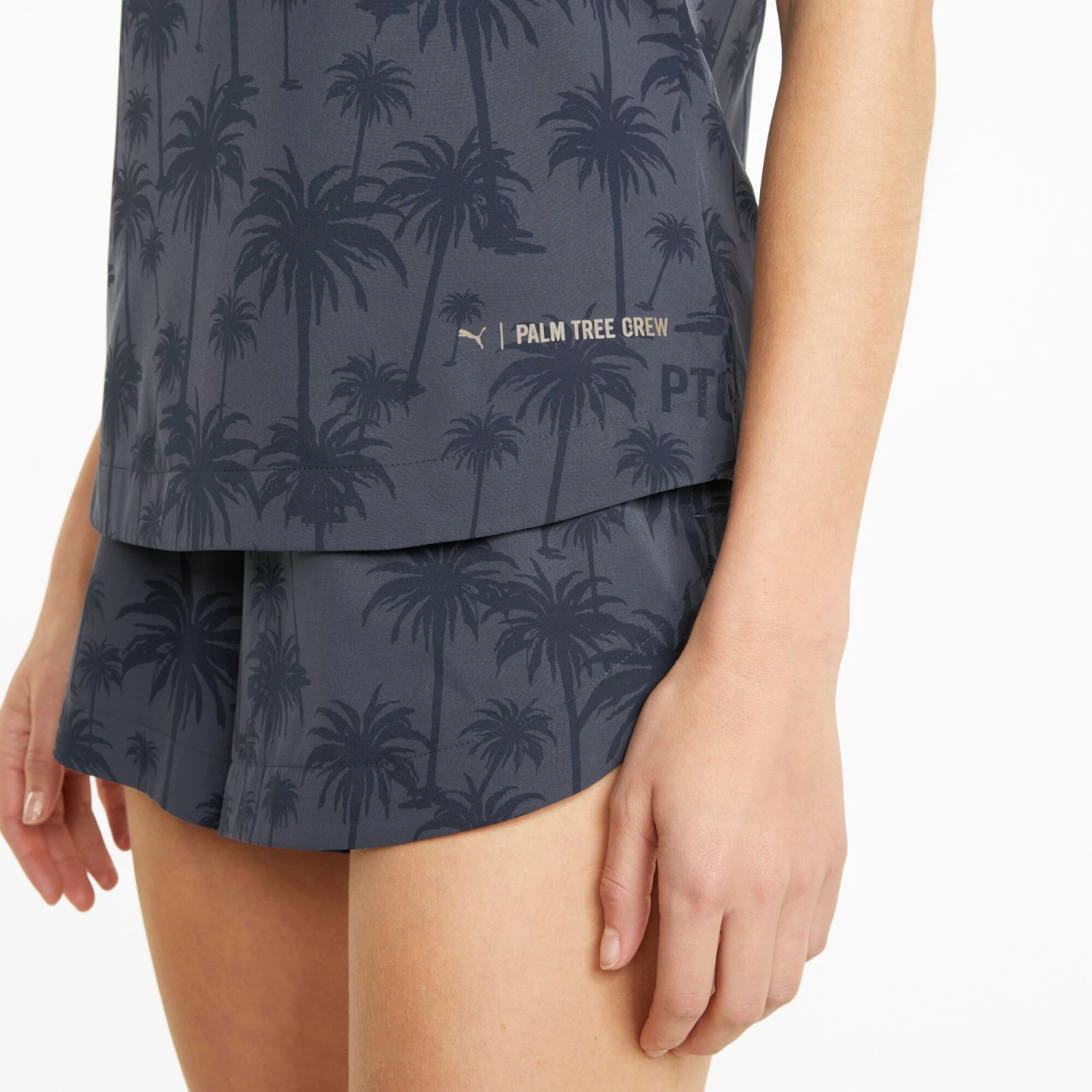 PUMA X PTC Women's Palm Golf Tank Top Navy Blazer 6 PUMA X PTC Women's Palm Golf Tank Top Navy Blazer - Image 4