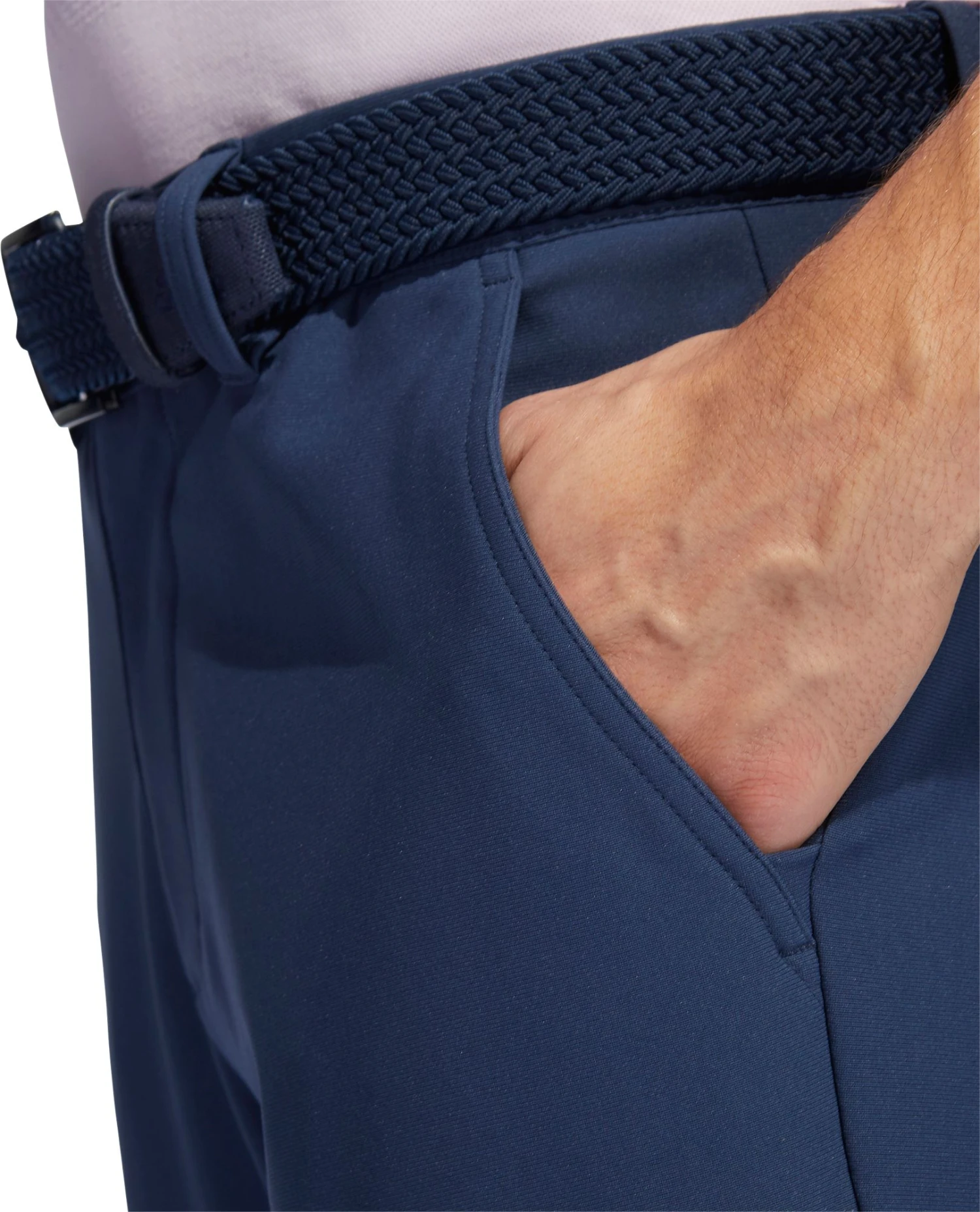 Adidas Men's Warp Knit Golf Pants Black 8 Adidas Men's Warp Knit Golf Pants Black - Image 6