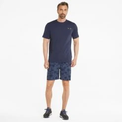 PUMA Men's PUMA X PTC Palm Tree Golf T-Shirt Navy Blazer -Golf Apparel Shop unnamed file 6184