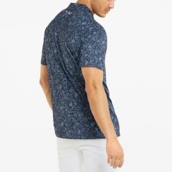 PUMA Men's PUMA X Volition Bandana Golf Polo Ski Patrol/bright White 7 PUMA Men's PUMA X Volition Bandana Golf Polo Ski Patrol/bright White -Golf Apparel Shop unnamed file 6206