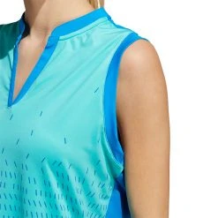 Adidas Women's Gradient Sleeveless Golf Polo Pulse Lime 10 Adidas Women's Gradient Sleeveless Golf Polo Pulse Lime -Golf Apparel Shop unnamed file 6217