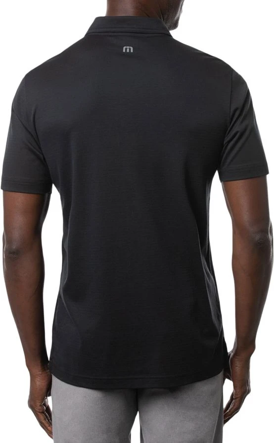 TravisMathew Men's River Basin Golf Polo Black 4 TravisMathew Men's River Basin Golf Polo Black - Image 2