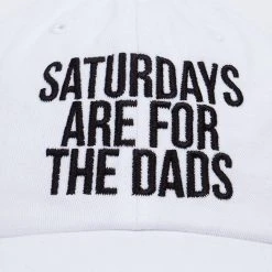 Barstool Sports Men's Saturdays Are For The Dads Golf Hat White -Golf Apparel Shop unnamed file 6261