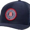 Barstool Sports Men's Mesh Patch Golf Hat Navy/red