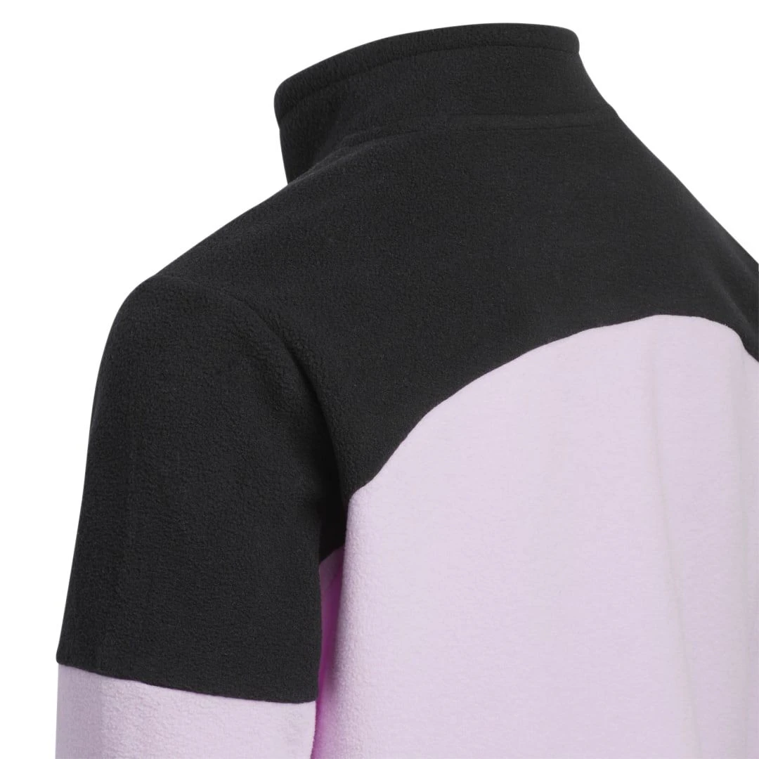 Adidas Girls' Color Block Golf Jacket Black 6 Adidas Girls' Color Block Golf Jacket Black - Image 4