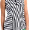 SwingDish Women's Alma Stripe Golf Polo Black/white Stripe 2 SwingDish Women's Alma Stripe Golf Polo Black/white Stripe -Golf Apparel Shop unnamed file 6374