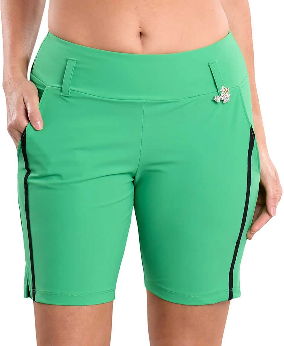 SwingDish Women's Lia Golf Short Green 3 SwingDish Women's Lia Golf Short Green