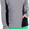 SwingDish Women's Abby Stripe Long Sleeve Golf Top Black/white Stripe 2 SwingDish Women's Abby Stripe Long Sleeve Golf Top Black/white Stripe -Golf Apparel Shop unnamed file 6402