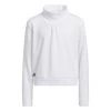 Adidas Girls' Mock Neck Golf Sweatshirt White 2 Adidas Girls' Mock Neck Golf Sweatshirt White -Golf Apparel Shop unnamed file 6476