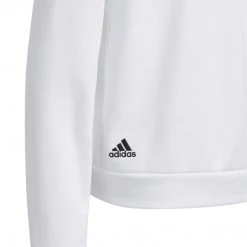 Adidas Girls' Mock Neck Golf Sweatshirt White 9 Adidas Girls' Mock Neck Golf Sweatshirt White -Golf Apparel Shop unnamed file 6478