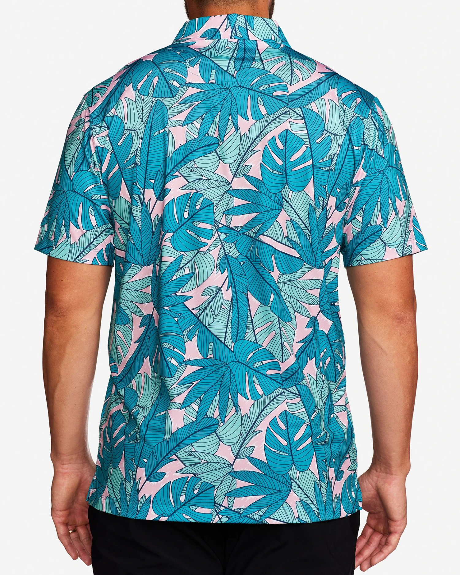 Bad Birdie Men's Palmnado Golf Polo 4 Bad Birdie Men's Palmnado Golf Polo - Image 2