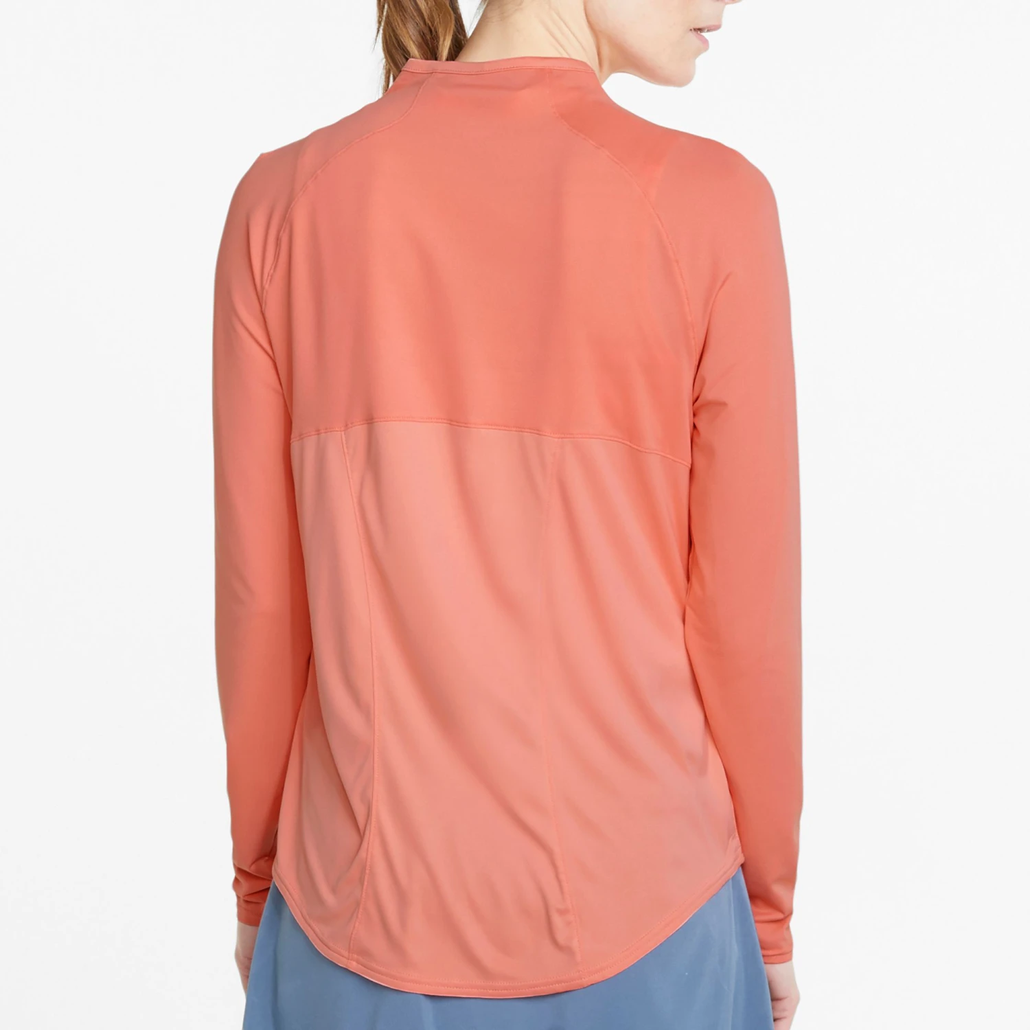 PUMA Women's Shine Golf 1/4 Zip Carnation Pink 5 PUMA Women's Shine Golf 1/4 Zip Carnation Pink - Image 3