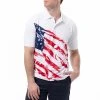 Sansoleil Men's Soltek Ice Short Sleeve Print Polo America 1 Sansoleil Men's Soltek Ice Short Sleeve Print Polo America -Golf Apparel Shop unnamed file 6585