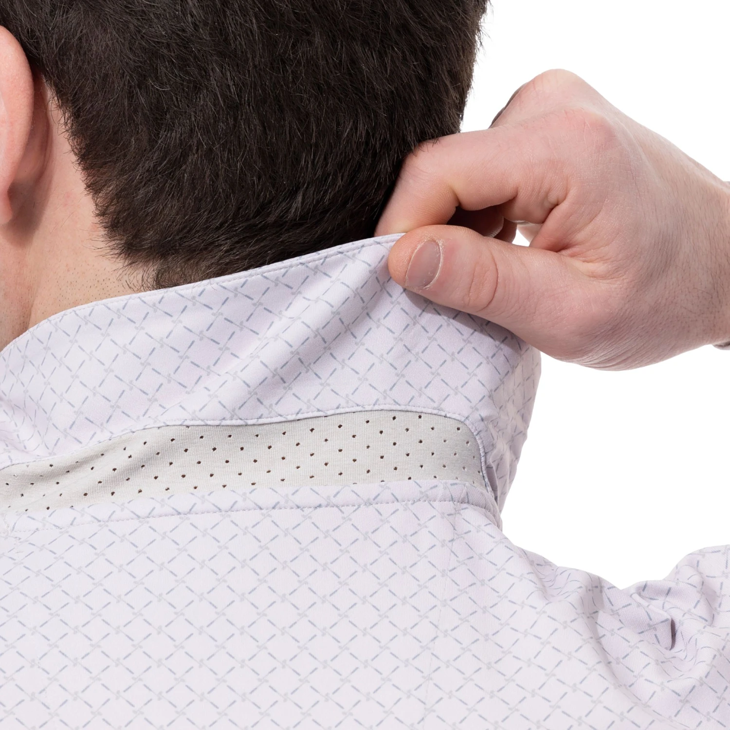 Sansoleil Men's Soltek Ice Long Sleeve Polo Clubs Fossil 7 Sansoleil Men's Soltek Ice Long Sleeve Polo Clubs Fossil - Image 5