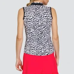Tail Women's Edil Sleeveless Golf Polo Abstract Cheetah -Golf Apparel Shop unnamed file 6626