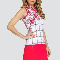 Tail Women's Shylah Sleeveless Golf Polo Magnolia Arch -Golf Apparel Shop unnamed file 6631