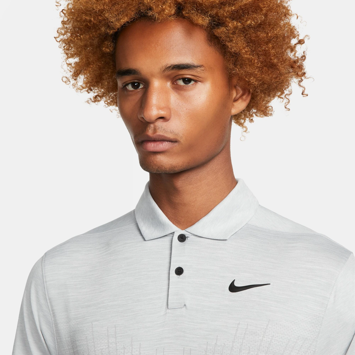 Nike Men's Dri-FIT ADV Vapor Engineered Golf Polo Lt Smoke Grey/white 6 Nike Men's Dri-FIT ADV Vapor Engineered Golf Polo Lt Smoke Grey/white - Image 4