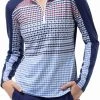 SanSoleil San Soleil Women's Solcool Color Block Long Sleeve Golf Shirt Draper Cornflower 2 SanSoleil San Soleil Women's Solcool Color Block Long Sleeve Golf Shirt Draper Cornflower -Golf Apparel Shop unnamed file 6799