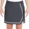 Nivo Women's Prima Golf Skort Charcoal -Golf Apparel Shop unnamed file 6823