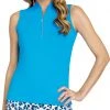 Tail Women's SANDRIA Sleeveless Golf Top Destiny Blue -Golf Apparel Shop unnamed file 6846