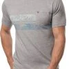 TravisMathew Men's Secluded Spot Golf T-Shirt Heather Grey -Golf Apparel Shop unnamed file 6852